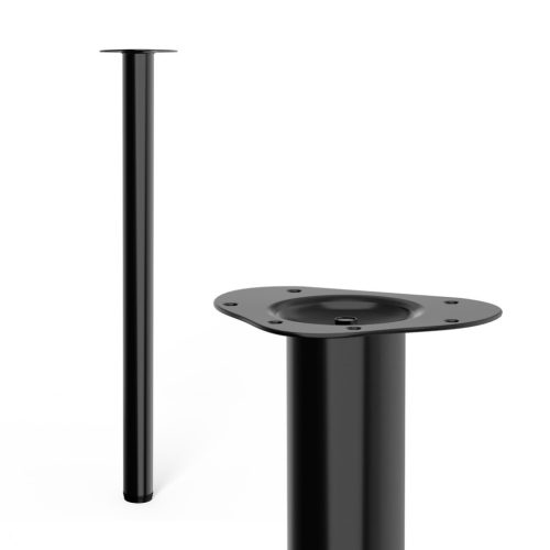 Kerek bútorláb átmérő 60mm magasság 900mm fekete