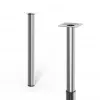 Bútorláb átmérője 30 mm magassága 210-350 mm között állítható krómozott