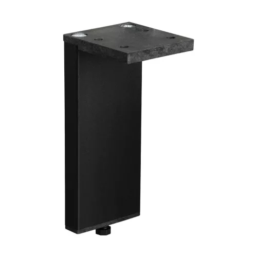 Laila bútorláb 10x41mm magasság 100mm szálcsiszolt eloxált fekete