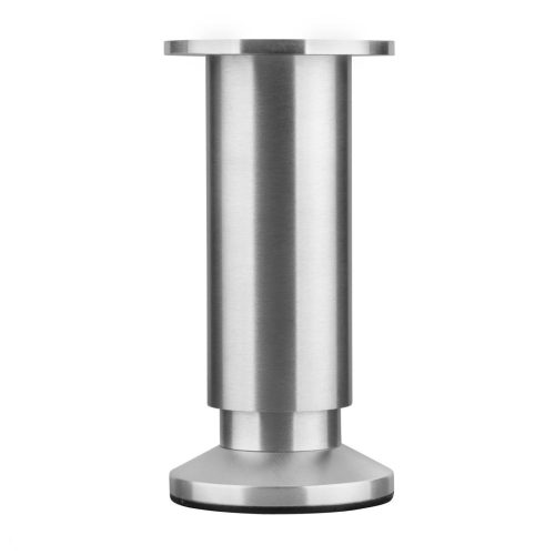 Bútorláb átmérője 38 mm magassága állítható 120-135 mm teherbírás 250 kg szálcsiszolt alumínium