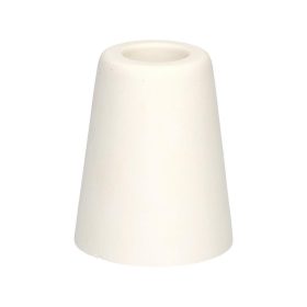 Ajtóütköző átmérő 50x60mm csavarozható fehér