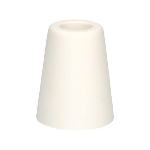 Ajtóütköző átmérő 50x60mm csavarozható fehér