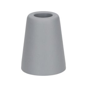 Ajtóütköző átmérő 50x60mm csavarozható szürke