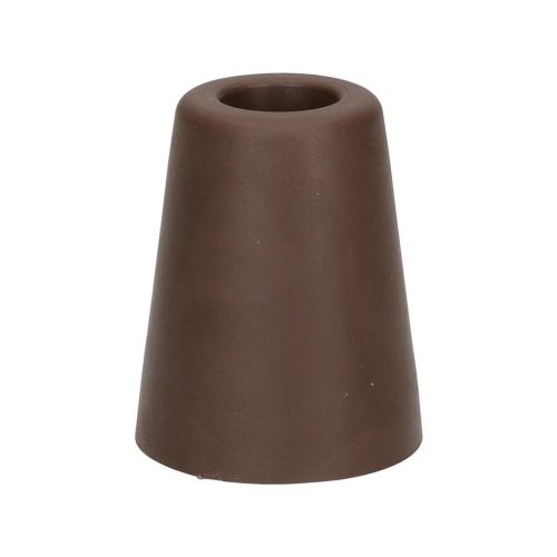 Ajtóütköző átmérő 50x60mm csavarozható barna