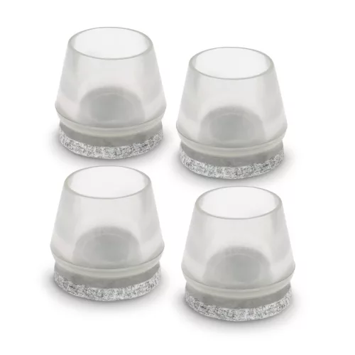 Filc sapka átmérője 20-22 mm átlátszó 4 db.