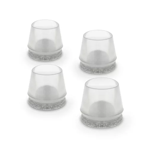 Filc sapka átmérője 25-27 mm átlátszó 4 db.