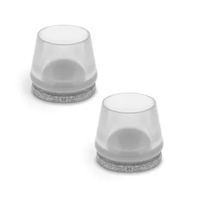 Filc sapka átmérője 29-31mm átlátszó 2 db.