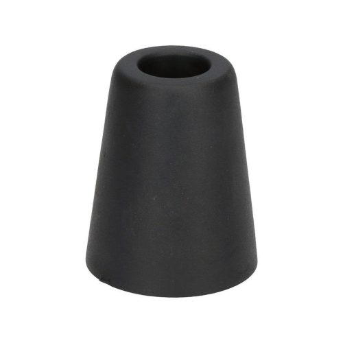 Ajtóütköző átmérő 50x60mm csavarozható fekete