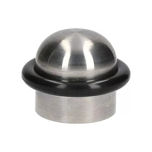 Ajtóütköző átmérő 33x25mm csavarozható rozsdamentes acél