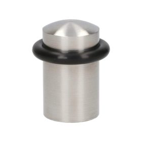   Ajtóütköző átmérő 35x46mm csavarozható rozsdamentes acél