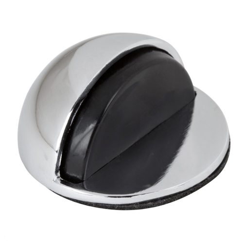 Ajtóütköző 45x24 mm átmérőjű öntapadós krómozott