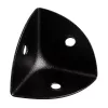Védődoboz sarok 25x25x25mm fekete
