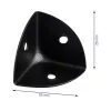 Védődoboz sarok 25x25x25mm fekete