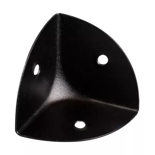 Védődoboz sarok 40x40x40mm fekete