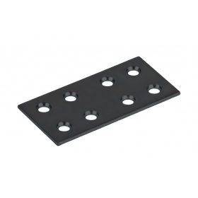 Összekötő lemez 60x30mm fekete