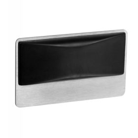   Ajtóütköző falra 50x30mm öntapadós szálcsiszolt rozsdamentes acél