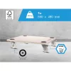 Szállítóplatform puha padlóhoz 590x490 mm teherbírás 300 kg FSC