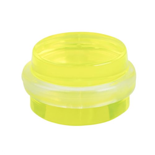 Ajtóütköző átmérő 38x21mm öntapadós sárga