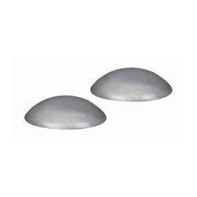 Ajtóütköző 40 mm átmérőjű öntapadós metál ezüst