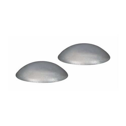 Ajtóütköző 40 mm átmérőjű öntapadós metál ezüst