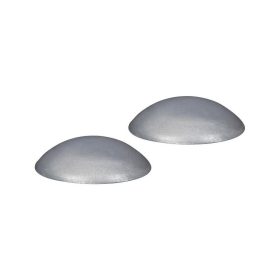   Ajtóütköző 60 mm átmérőjű öntapadós metál ezüst 2 db.