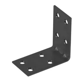 Csatlakozó szögidom 50x50x30mm fekete