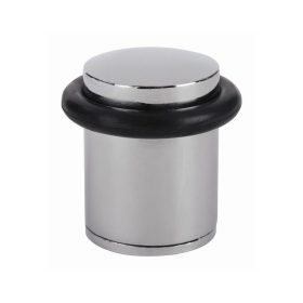 Ajtóütköző átmérő 35x39mm csavarozható króm