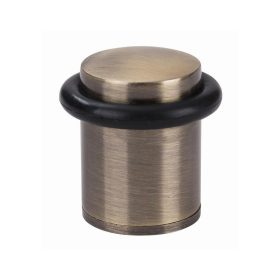   Ajtóütköző átmérő 25x38mm csavarozható antik sárgaréz