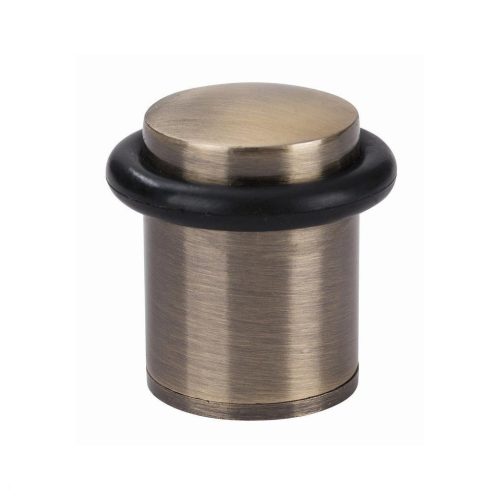 Ajtóütköző átmérő 25x38mm csavarozható antik sárgaréz