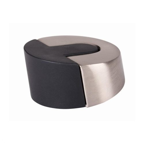 Ajtóütköző átmérő 46x26mm csavarozható matt nikkel