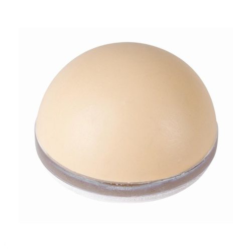 Ajtóütköző 22 mm átmérőjű öntapadós bézs