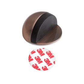 Ajtóütköző 44x25mm átmérőjű öntapadós antik réz