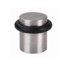   Ajtóütköző átmérő 27x25mm csavarozható rozsdamentes acél