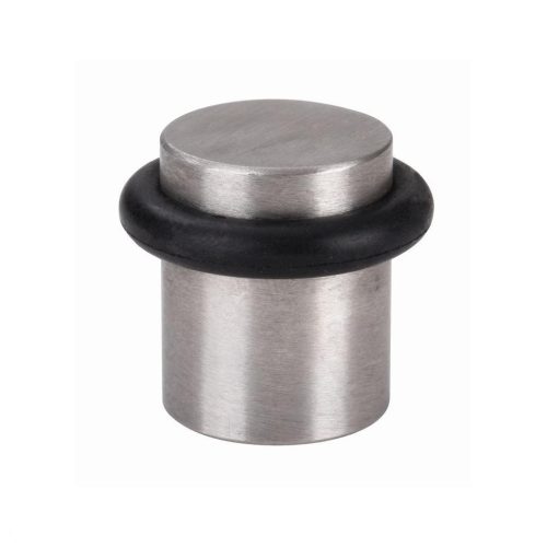 Ajtóütköző átmérő 27x25mm csavarozható rozsdamentes acél