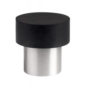   Ajtóütköző átmérője 35x35mm csavarozható szálcsiszolt rozsdamentes acél