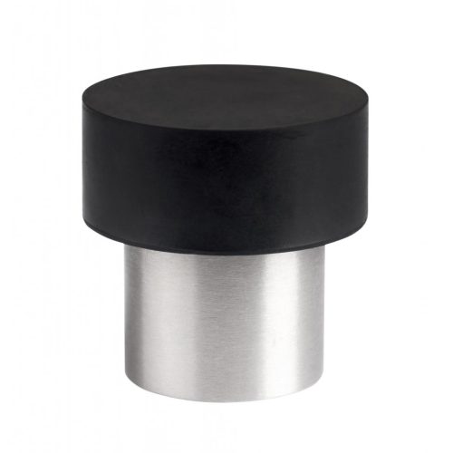 Ajtóütköző átmérője 35x35mm csavarozható szálcsiszolt rozsdamentes acél