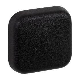 Ajtóütköző 43x43mm öntapadós fekete 4 db.