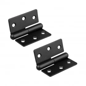 50x50 mm-es zsanér jobbos fekete 2 db.