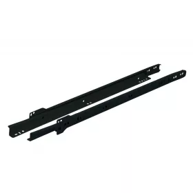 Görgős fiók 500 mm fekete teherbírás 20 kg 1 pár