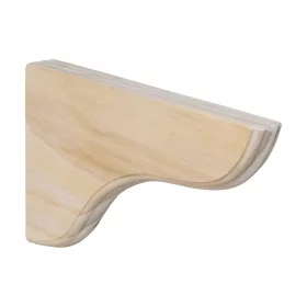 Fa konzol 190x110mm teherbírás 15kg natúr fenyő