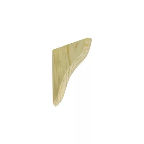Fa konzol 220x140mm teherbírás 15 kg natúr fenyő