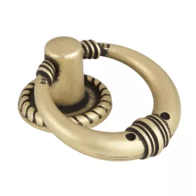 Bútorgomb Apasionado sárgaréz patina