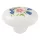 Bútorgomb Bouquet átmérő 30x22mm porcelán