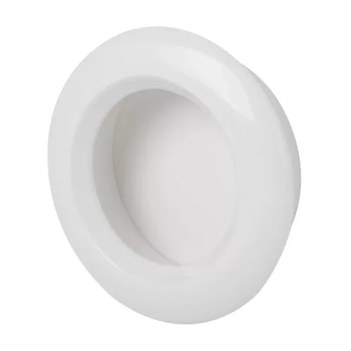 Bútorfogantyú átmérője 40/51 mm műanyag fehér