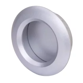 Bútor fogantyú átmérő 40/51mm műanyag ezüst