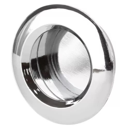 Bútorfogantyú átmérője 40/51 mm műanyag króm