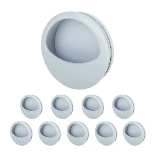 Bútor fogantyú tolóajtókhoz Gala műanyag szürke