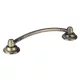 Sapri bútorfogantyú 96 mm-es távolsággal bronz