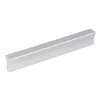 Bútor fogantyú 96 mm műanyag ezüst