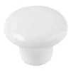 Bútorgomb átmérője 32 mm fehér porcelán